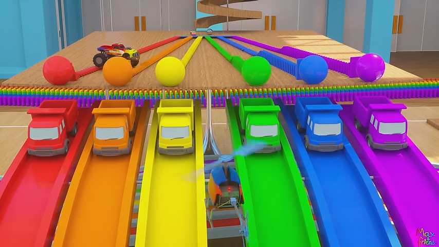 Learn Letters, Chain Reactions, Physics, Recycling and more | 7 Cartoons with Max and Friends!